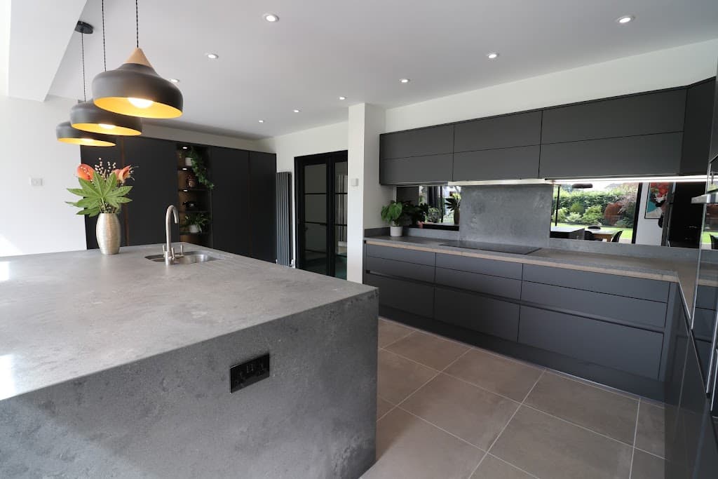 Purple Kitchens