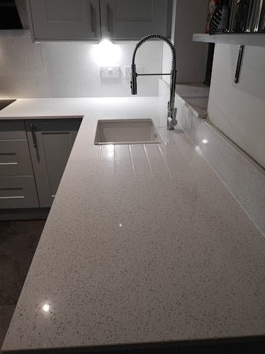 kitchen quartz and granite worktops newcastle upon tyne — Customer photo