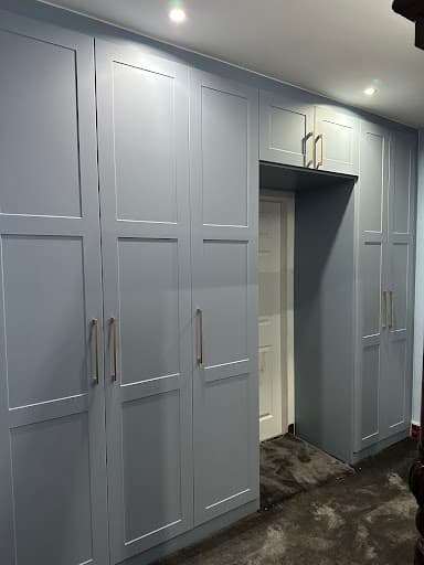 AF Fitted Coombed Ceiling Wardrobes — Customer photo