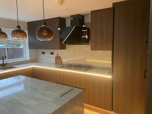 Reehal Kitchens & Bedrooms | Media Walls | Under Stairs Storage — Customer photo