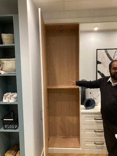 Hammonds Fitted Wardrobes, Sliding Wardrobes and Home Office Furniture — Customer photo