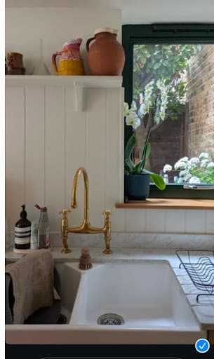 Kitchen Worktops Surrey London. Quartz, Marble, Granite Fabricator — Customer photo
