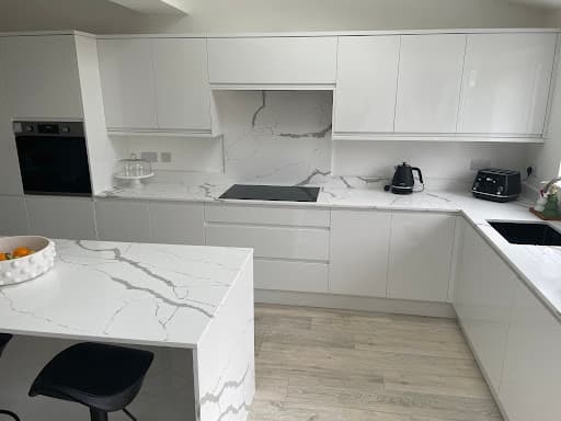 kitchen quartz and granite worktops newcastle upon tyne — Customer photo
