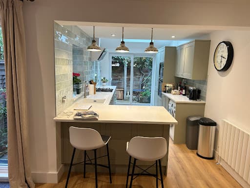 Kitchen Worktops Surrey London. Quartz, Marble, Granite Fabricator — Customer photo