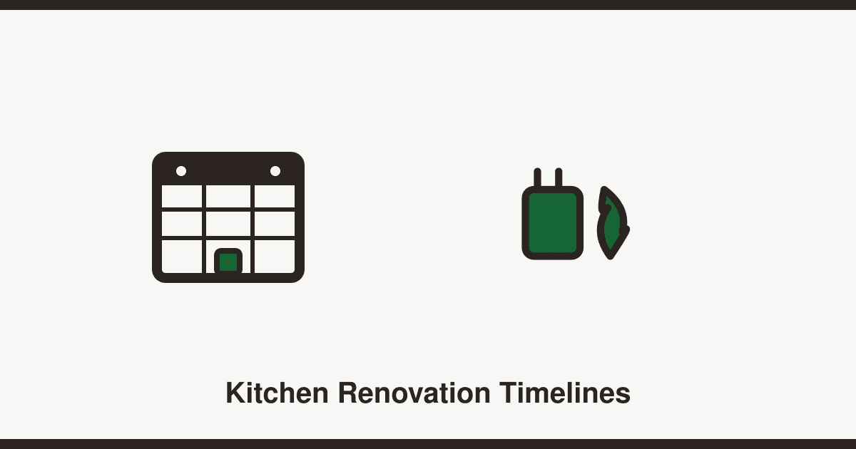 Kitchen renovation timelines: how to sequence the trades